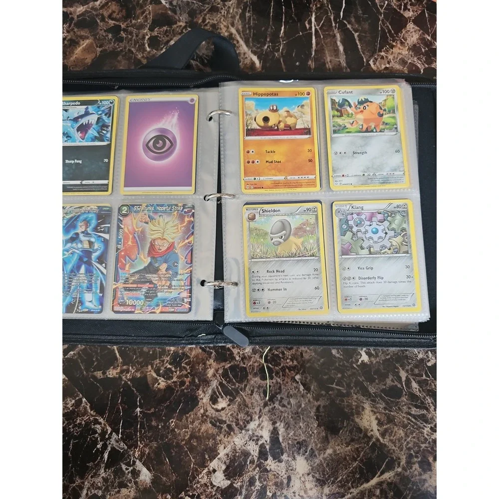 Pokemon And Dragon Ball Card Lot In Pokemon Binder
